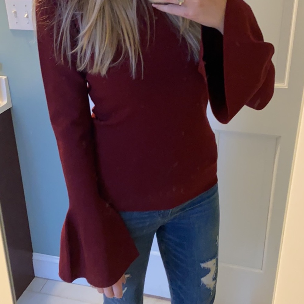 DVF Bell Sleeve Sweater NWT S